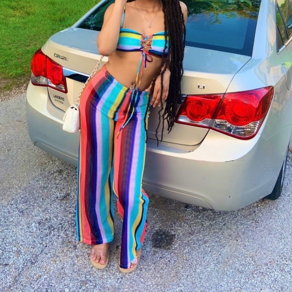 Matching pants set (WORN ONCE)